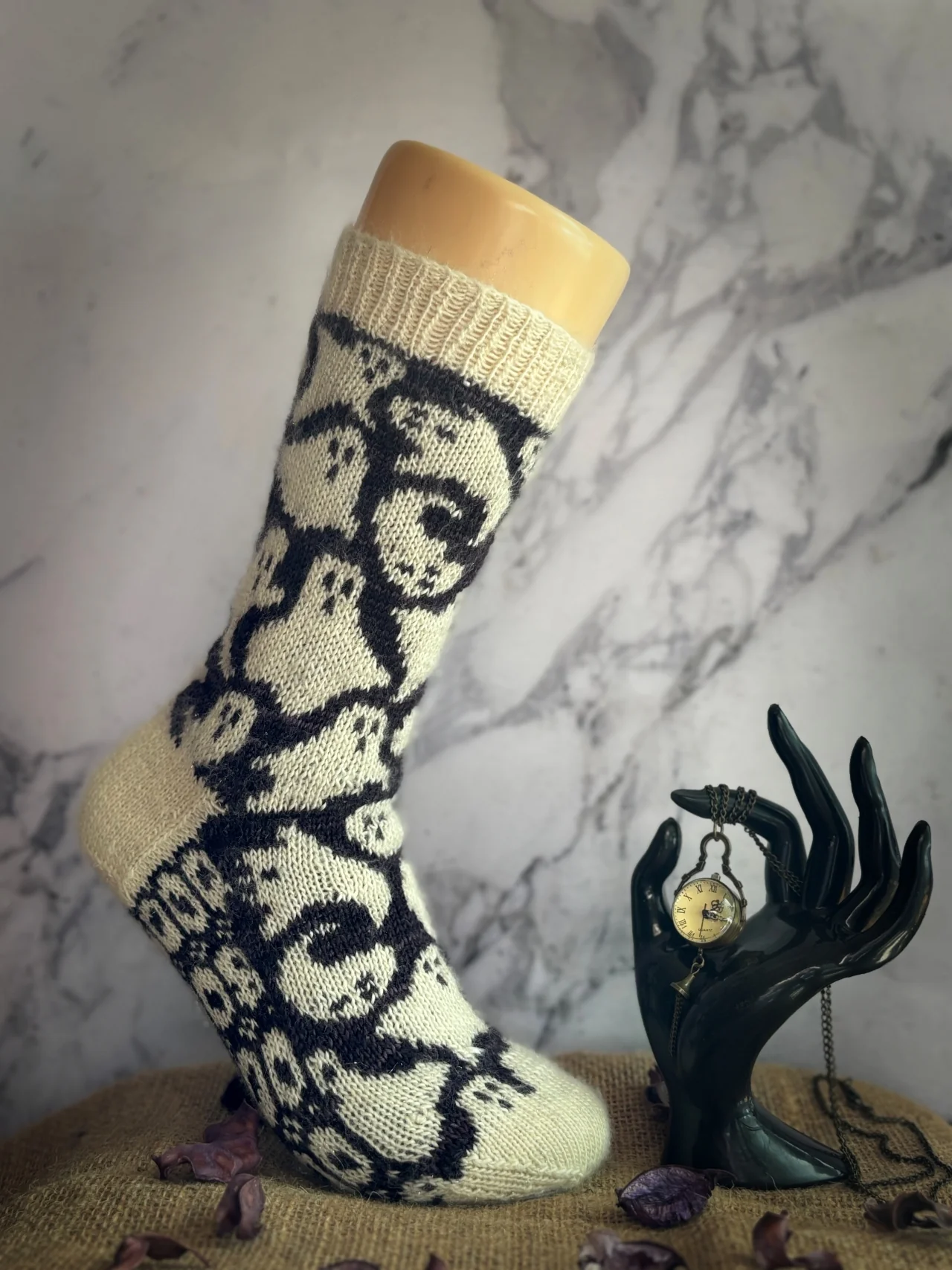 Fa-Boo-Lous Socks | Knitting pattern and Optional Limited Edition kit - Image 5