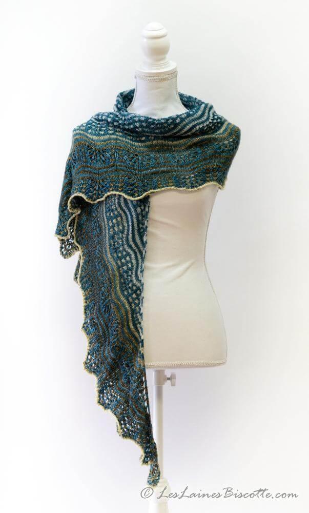 Fête des Couleurs shawl pattern - Image 10