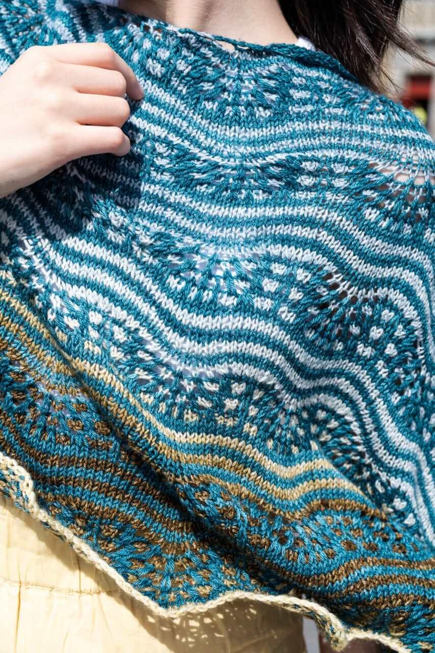 Fête des Couleurs shawl pattern - Image 12