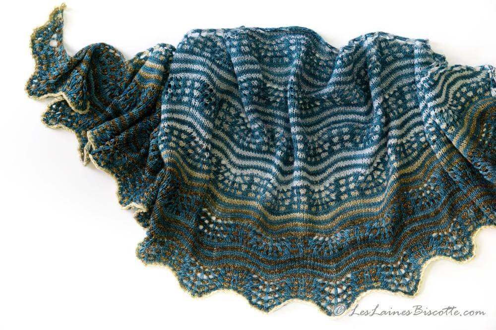 Fête des Couleurs shawl pattern - Image 6