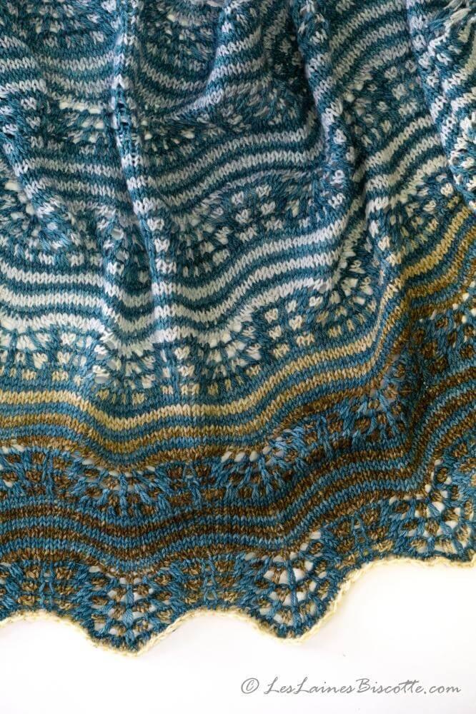 Fête des Couleurs shawl pattern - Image 7