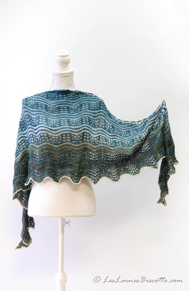 Fête des Couleurs shawl pattern - Image 9