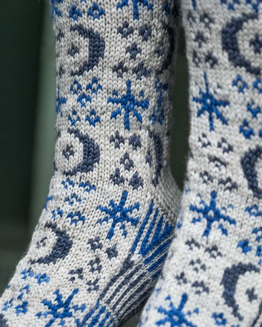 Auld Lang Syne socks - Knitting pattern and Optional kit - Image 3