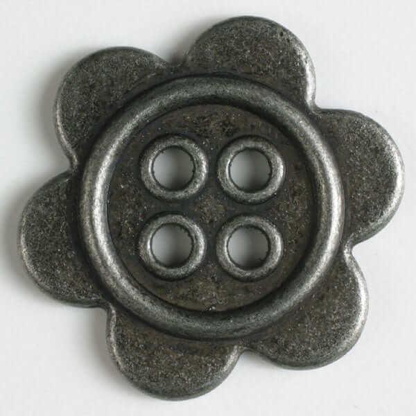 Antique metal button 3204 - Image 2