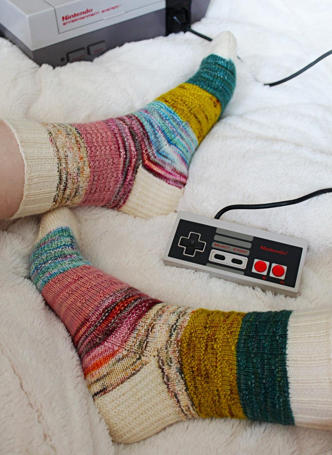 Gamer Socks - KNITTING PATTERN - Image 2