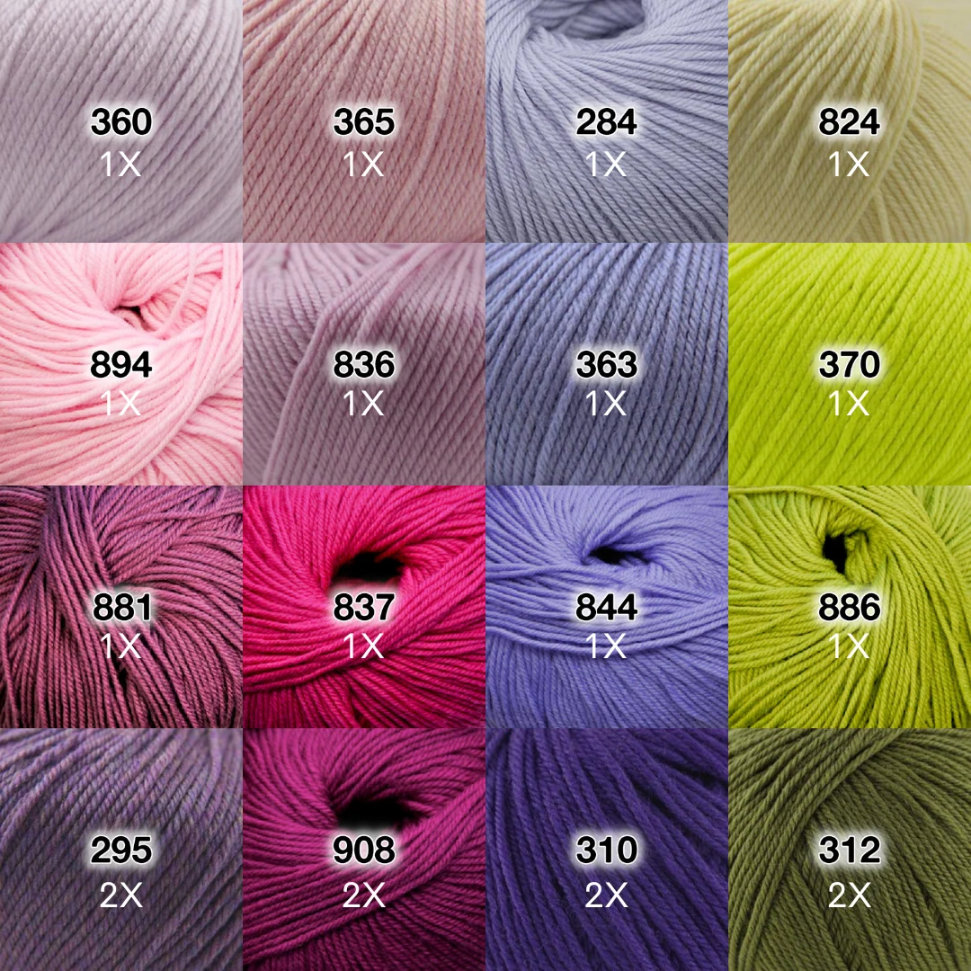 Gradient Lapghan Blanket  | Knitting kits - Image 5