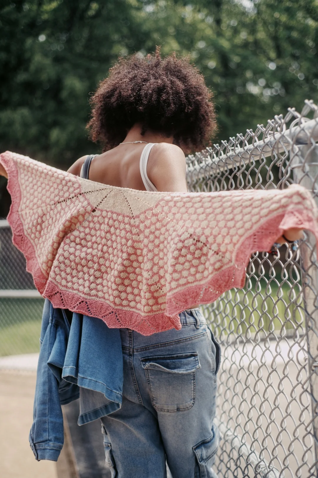 Guanaco Argentino Shawl | Knitting pattern and Optional Kit - Image 2
