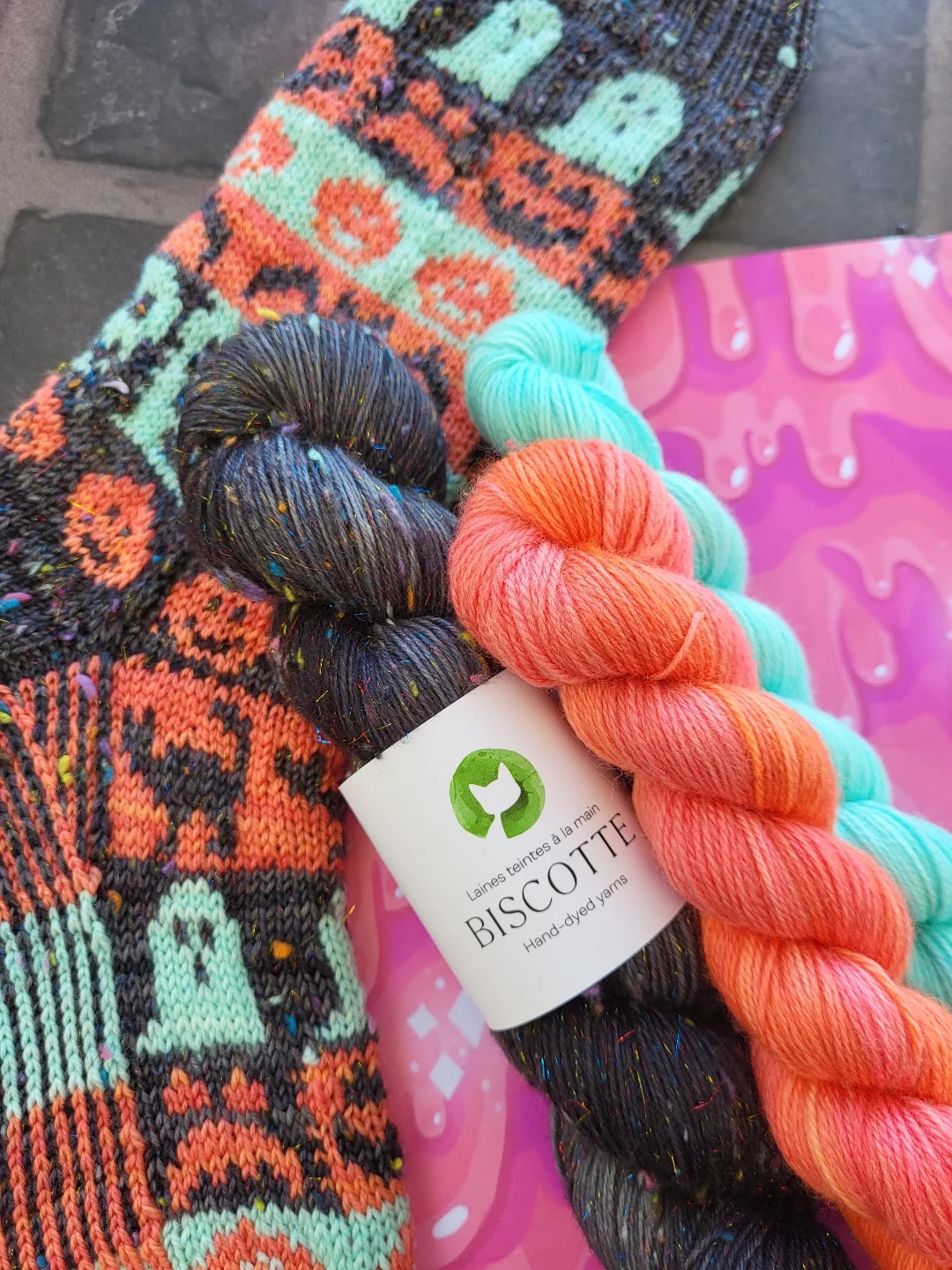 Haunted Heels Socks | Knitting Pattern and Optional Kits - Image 2