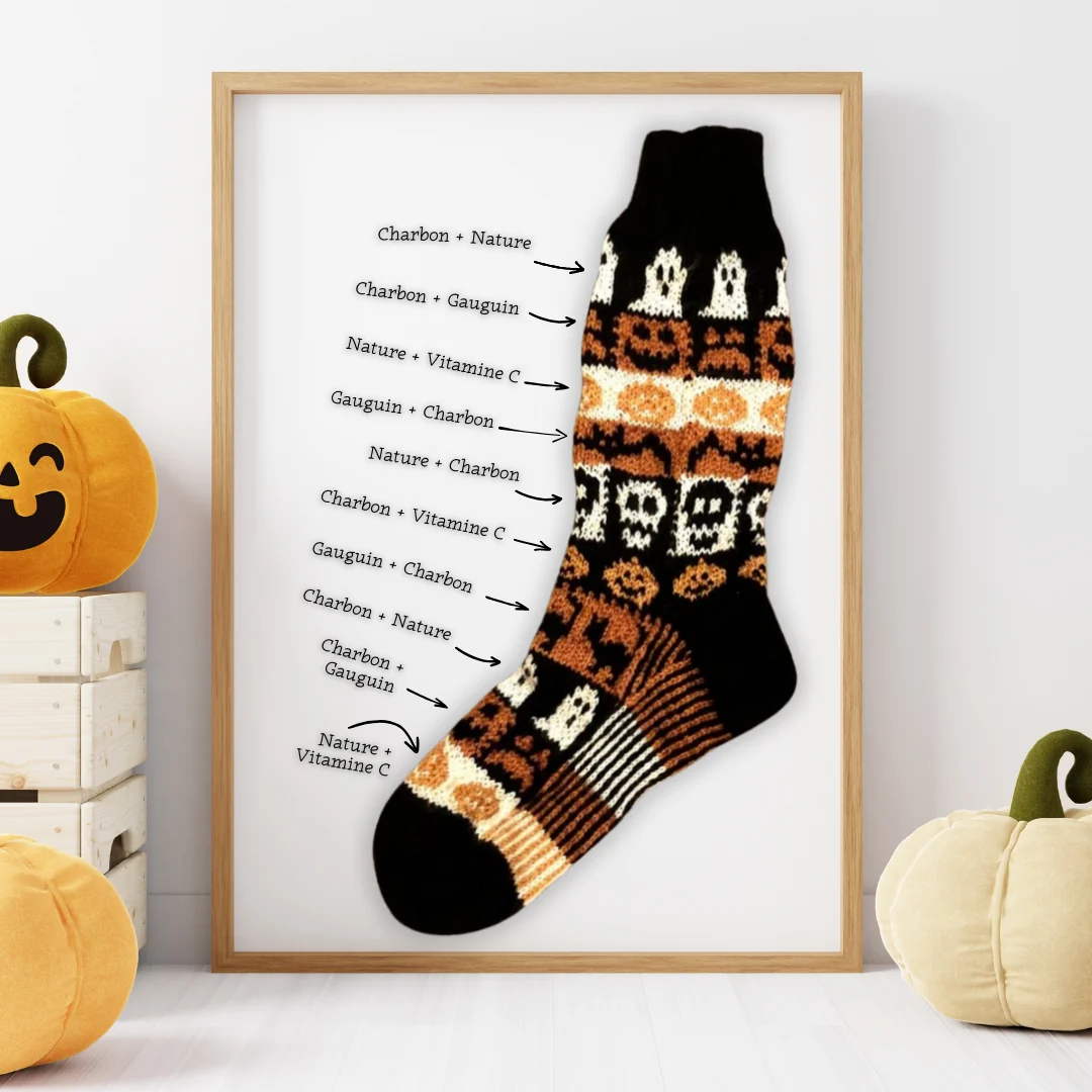 Haunted Heels Socks | Knitting Pattern and Optional Kits - Image 6