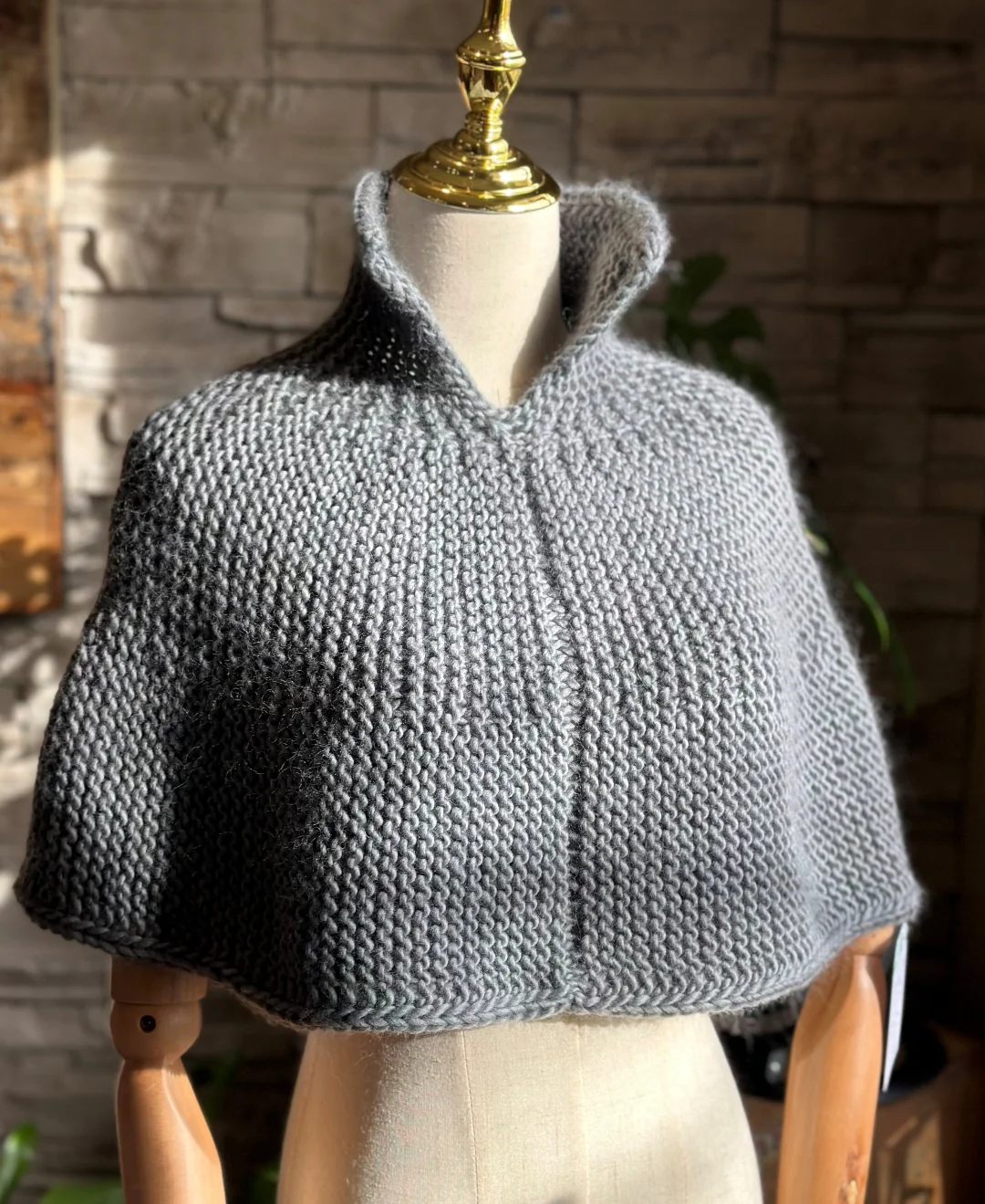 Highland Hearth Capelet | Knitting Pattern and Optional Kits