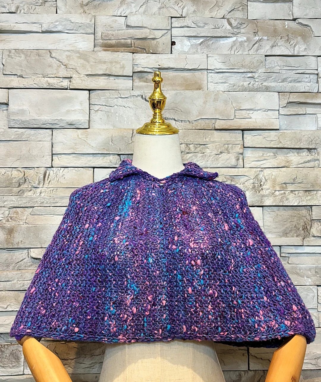 Highland Hearth Capelet | Knitting Pattern and Optional Kits - Image 5