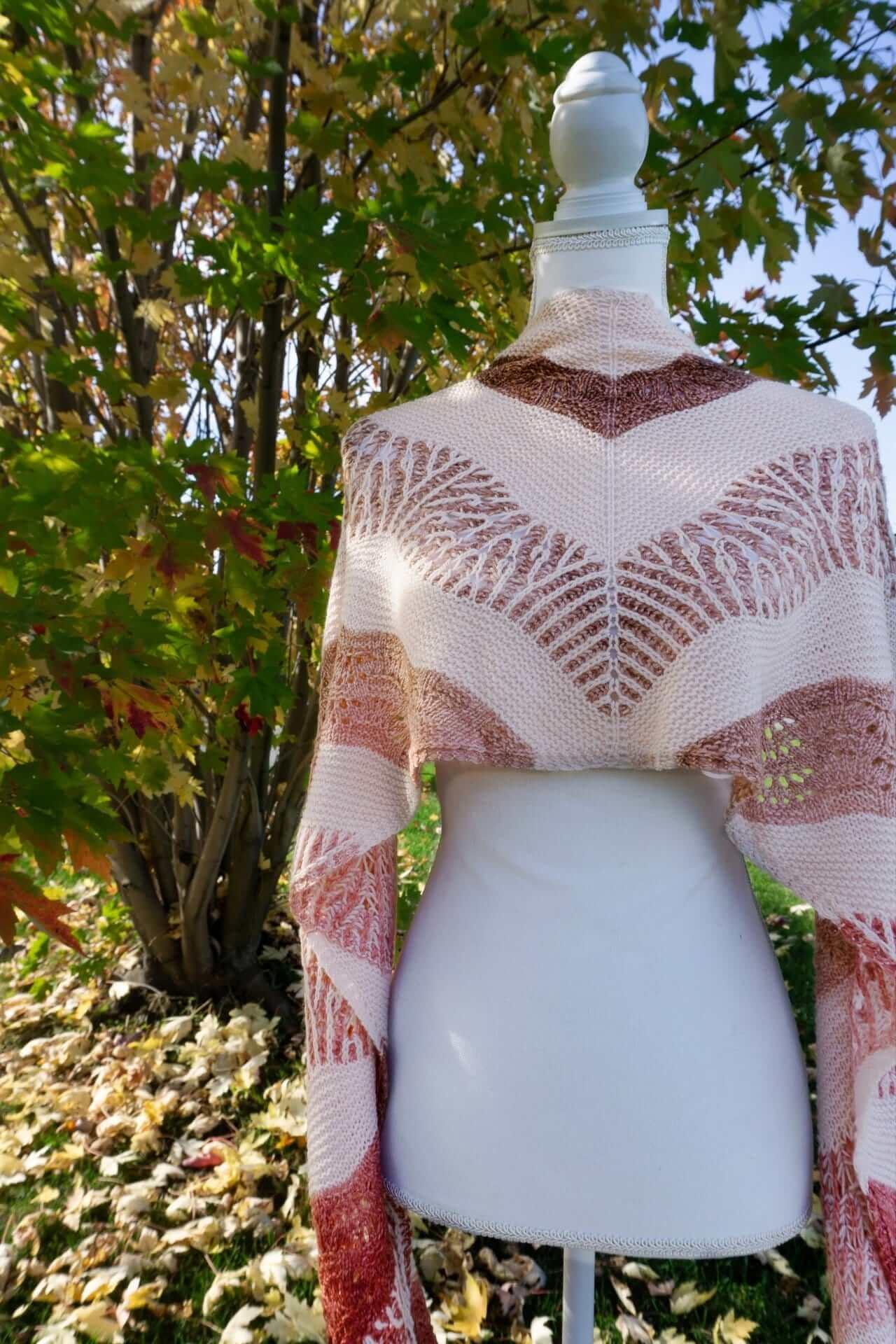 Highlands Sunset Shawl Knitting Kit - Image 10