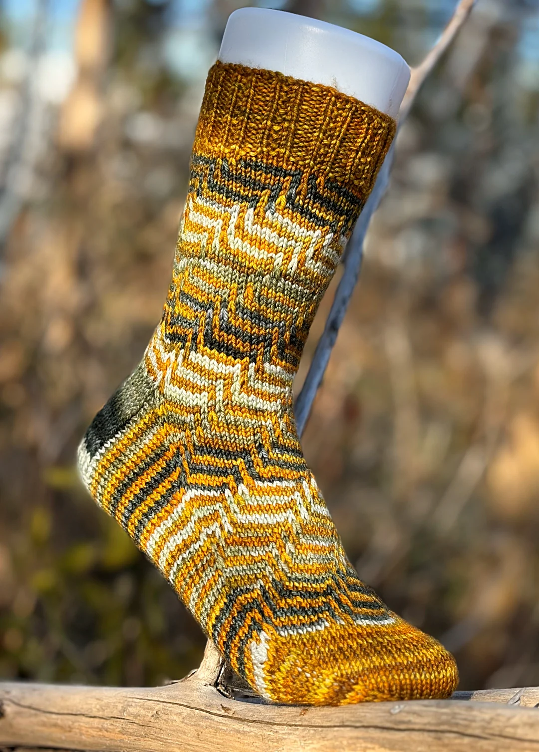 Illusionist Socks | Knitting Pattern and Optional kits
