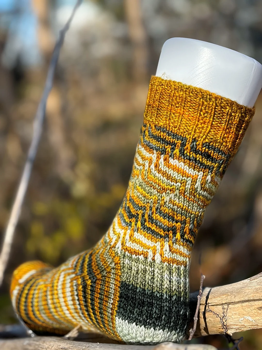 Illusionist Socks | Knitting Pattern and Optional kits - Image 2