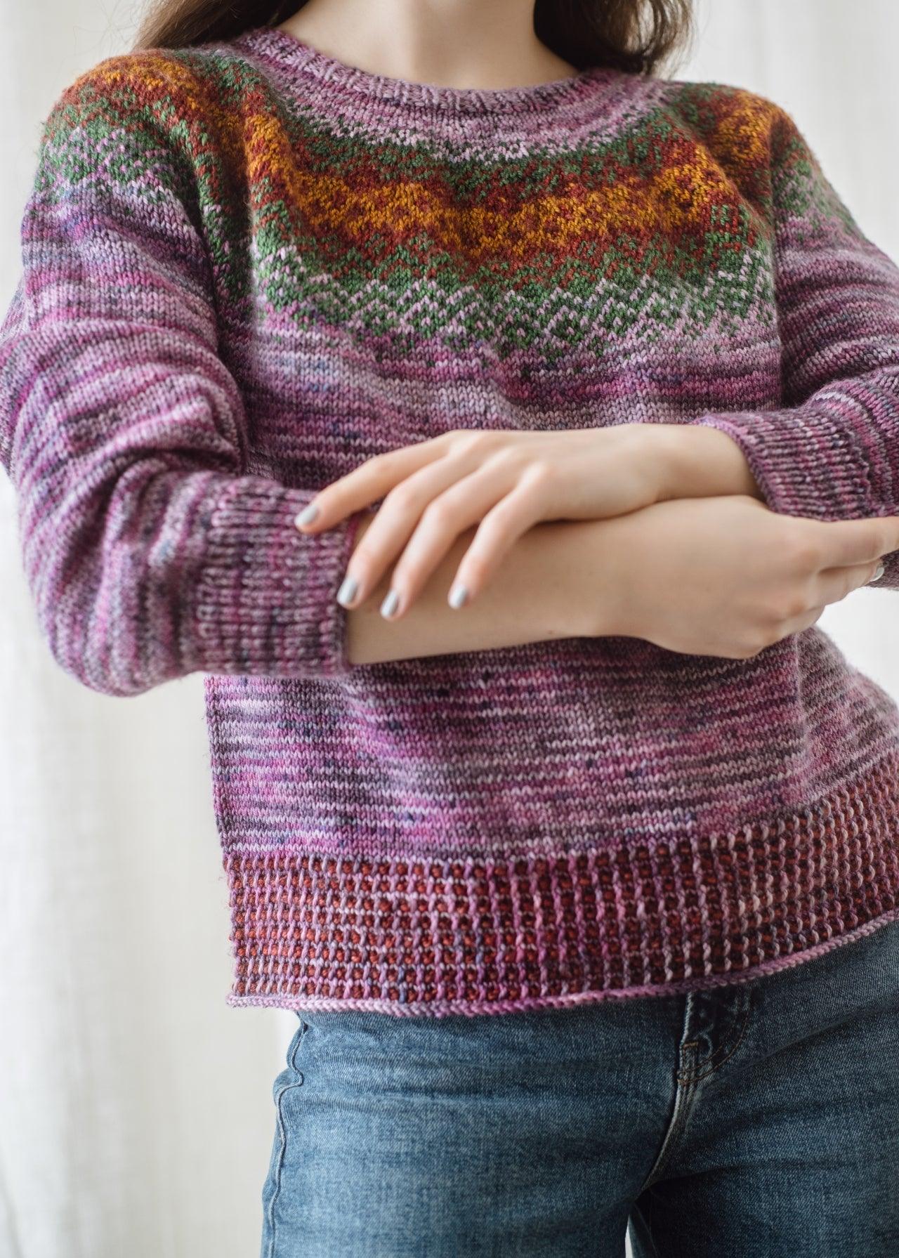 Impressionist Pullover Knitting Kit - Image 2