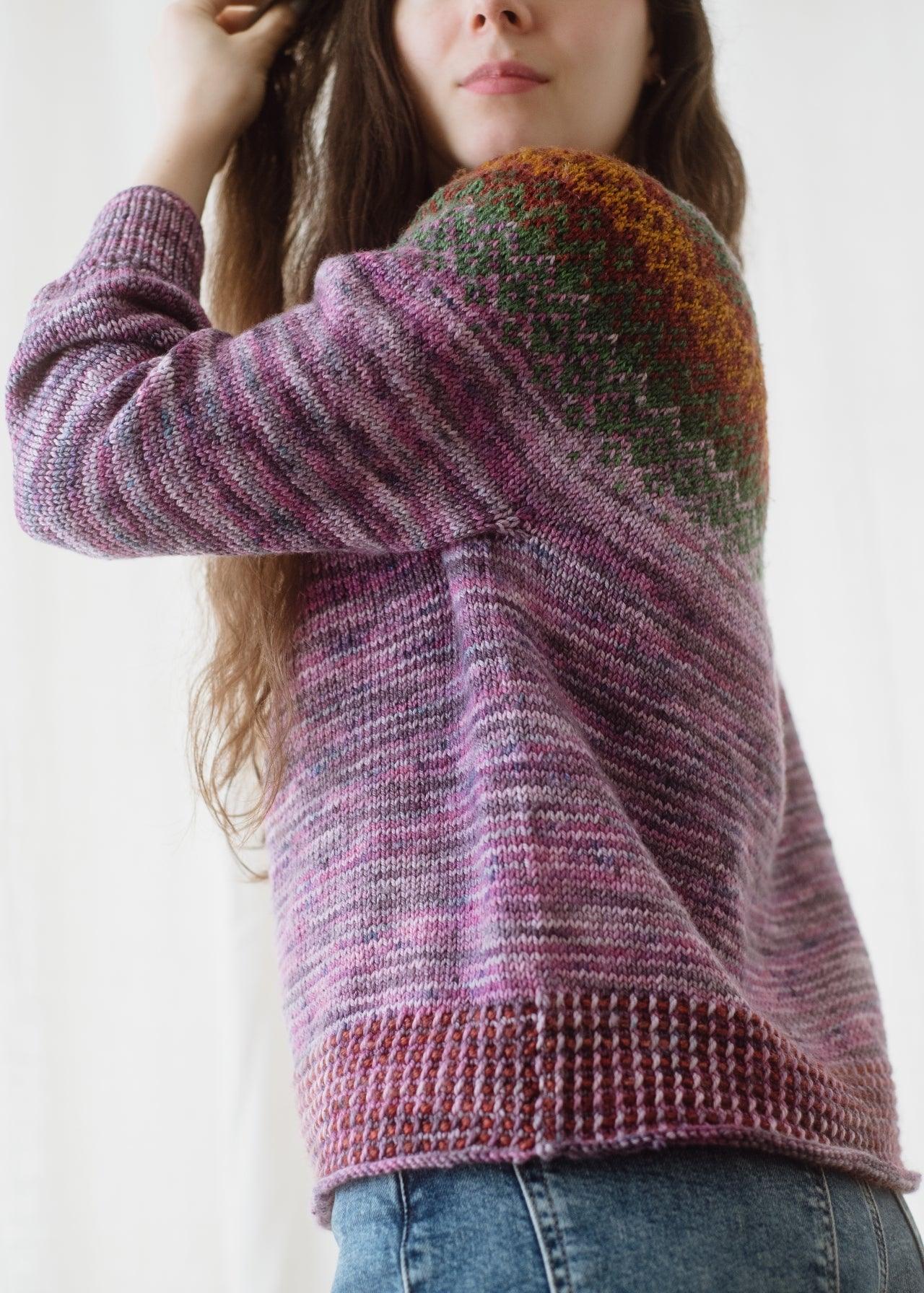 Impressionist Pullover Knitting Kit - Image 3
