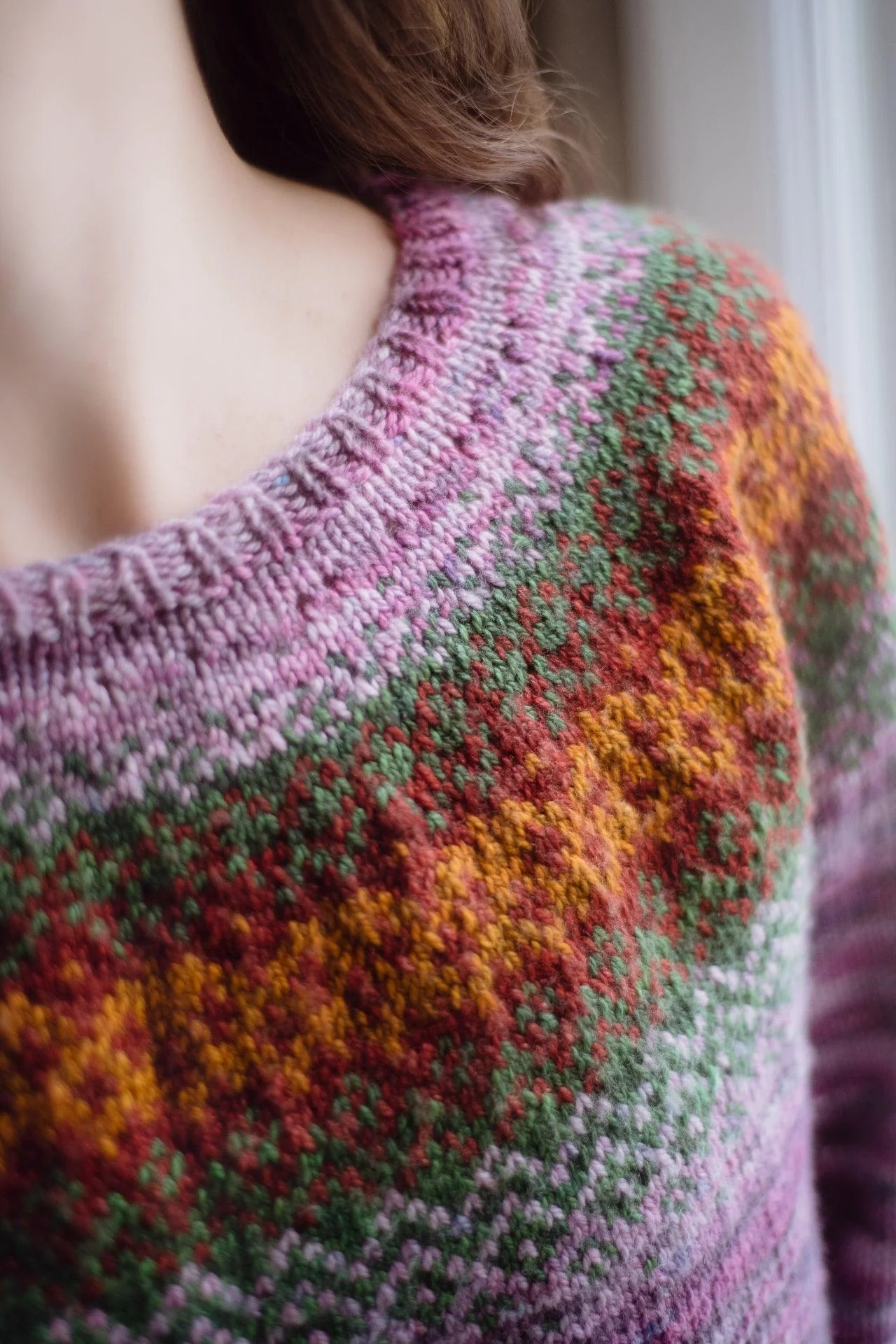 Impressionist Pullover Knitting Kit - Image 4