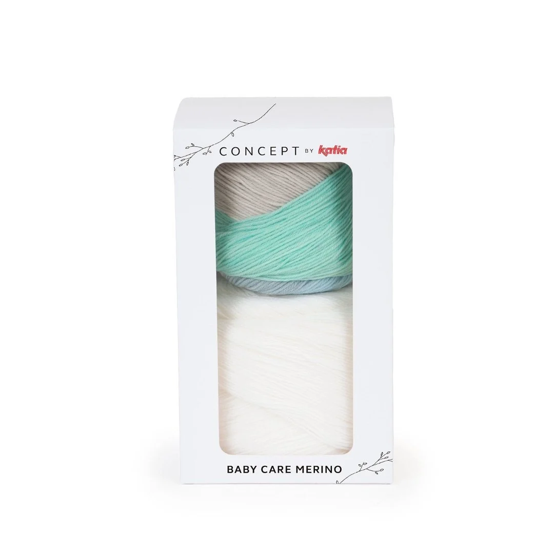 Katia Baby Care Merino Blanket kit - 250G - Image 2