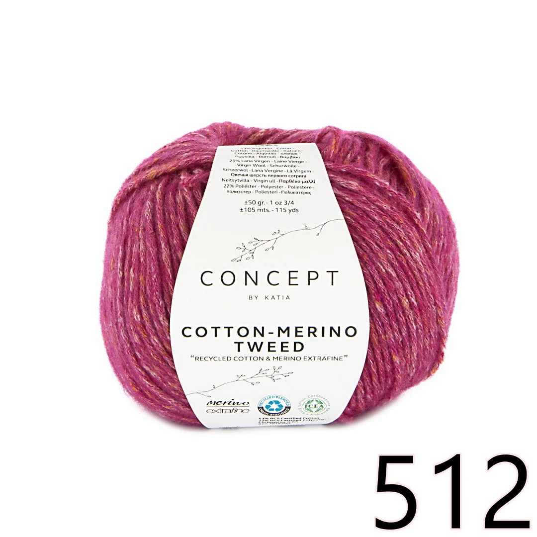 Katia Concept - Cotton Merino Tweed 🐦 - Image 12