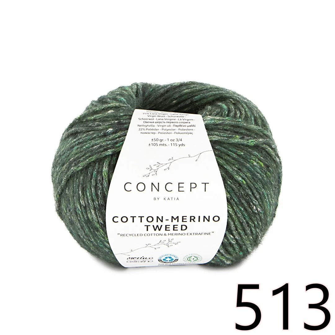 Katia Concept - Cotton Merino Tweed 🐦 - Image 13
