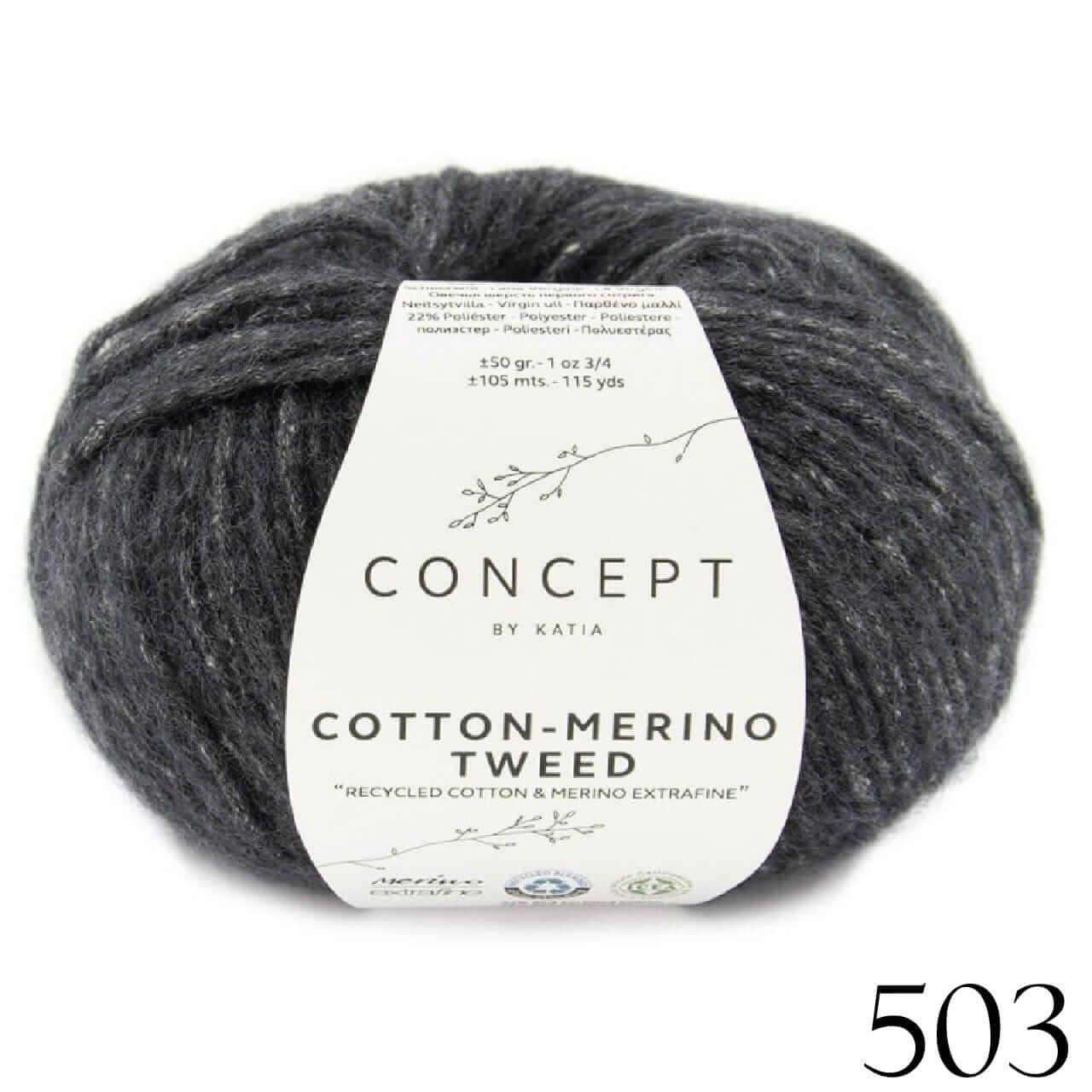 Katia Concept - Cotton Merino Tweed 🐦 - Image 5