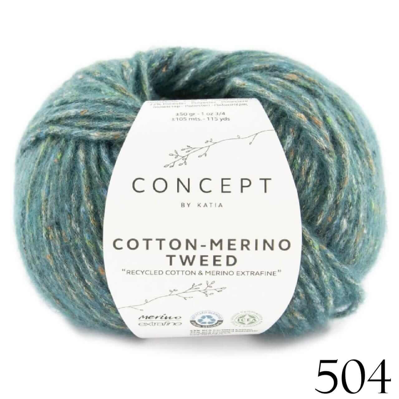 Katia Concept - Cotton Merino Tweed 🐦 - Image 6