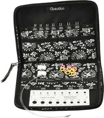 ChiaoGoo Bamboo Interchangeable Knitting Needles Spin 4'' (10 cm) - Image 3
