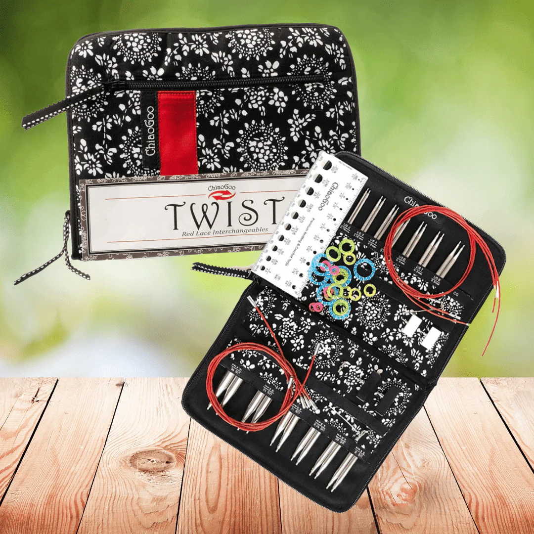 Kit ChiaoGoo Twist Red Lace 5'' (13 cm)