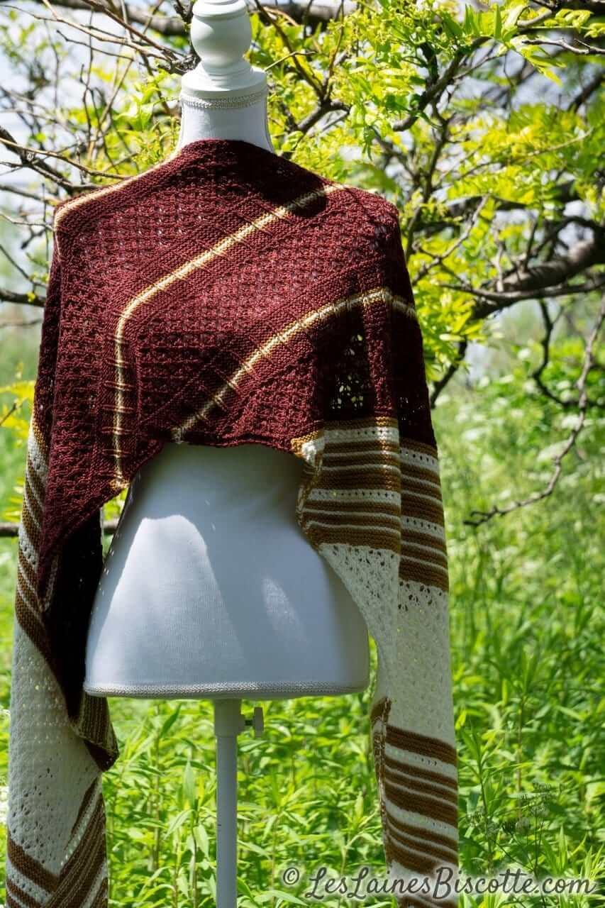 Tricolore Shawl Kit - Image 2