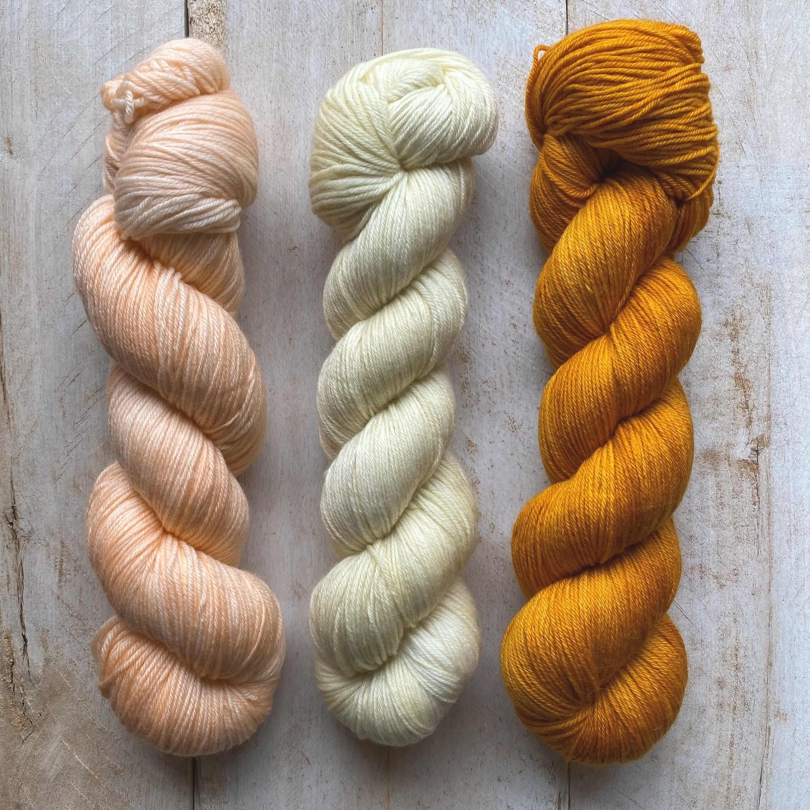 Tricolore Shawl Kit - Image 4