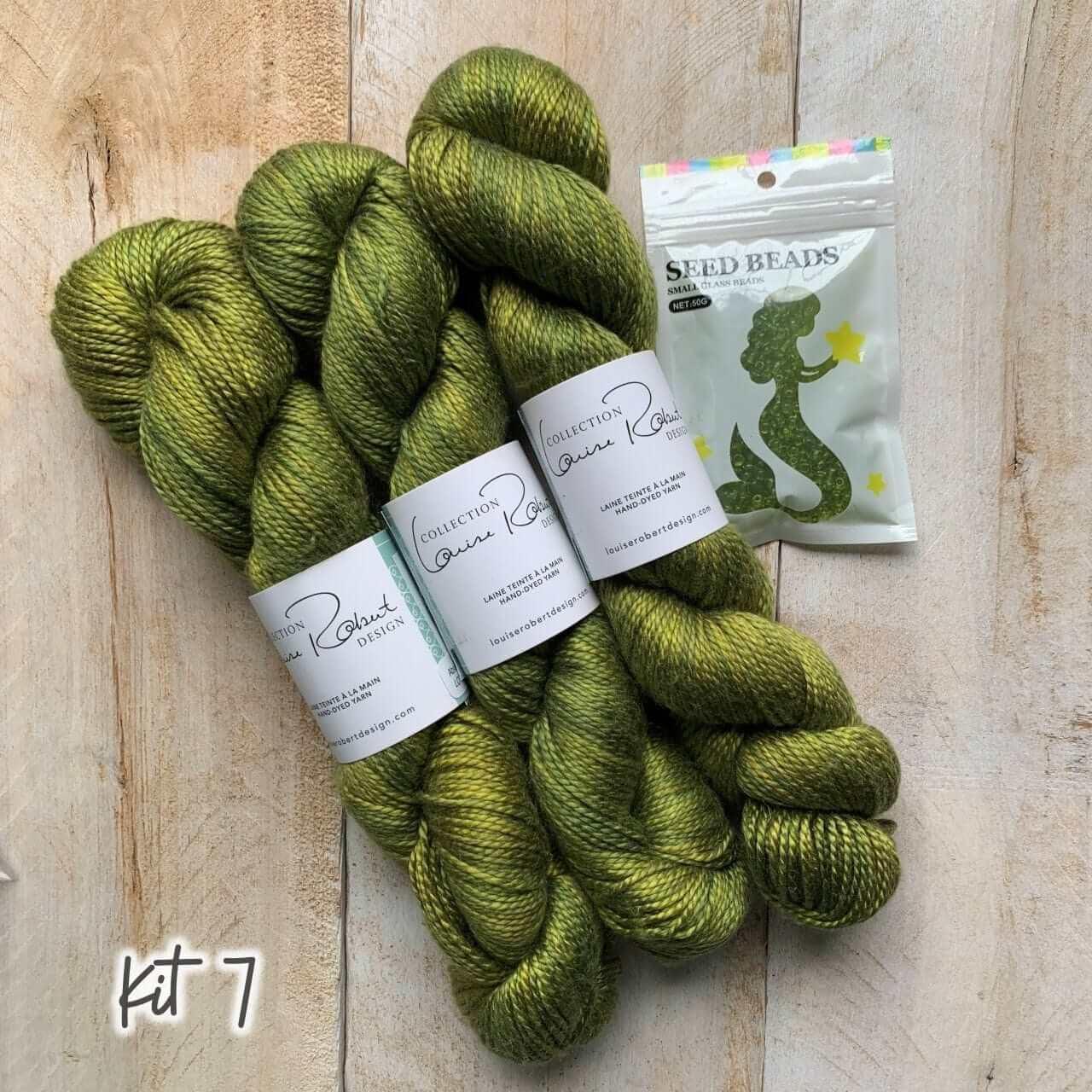 Summer Butterflies Shawl Knitting kits - Image 9