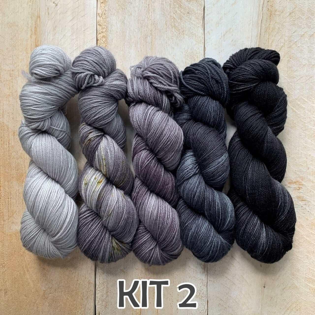 Knitting kit - FADING POINT shawl by Joji Locatelli - Image 2