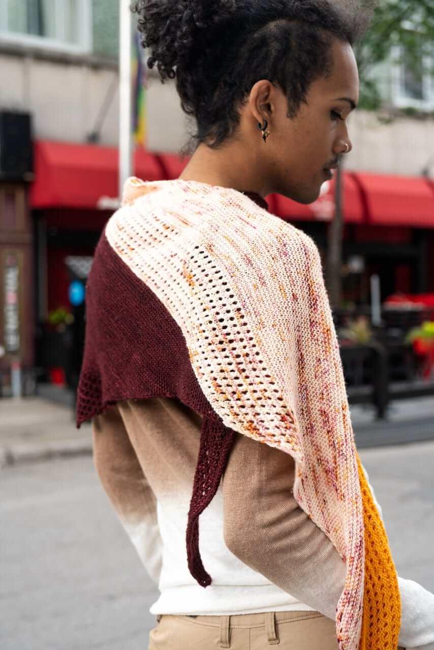 MAGIC SPRING SHAWL knitting kit by Katerina Bobkova - Image 12