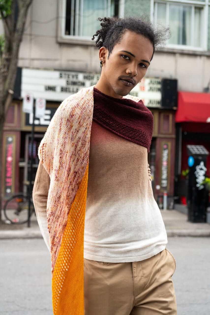 MAGIC SPRING SHAWL knitting kit by Katerina Bobkova - Image 13