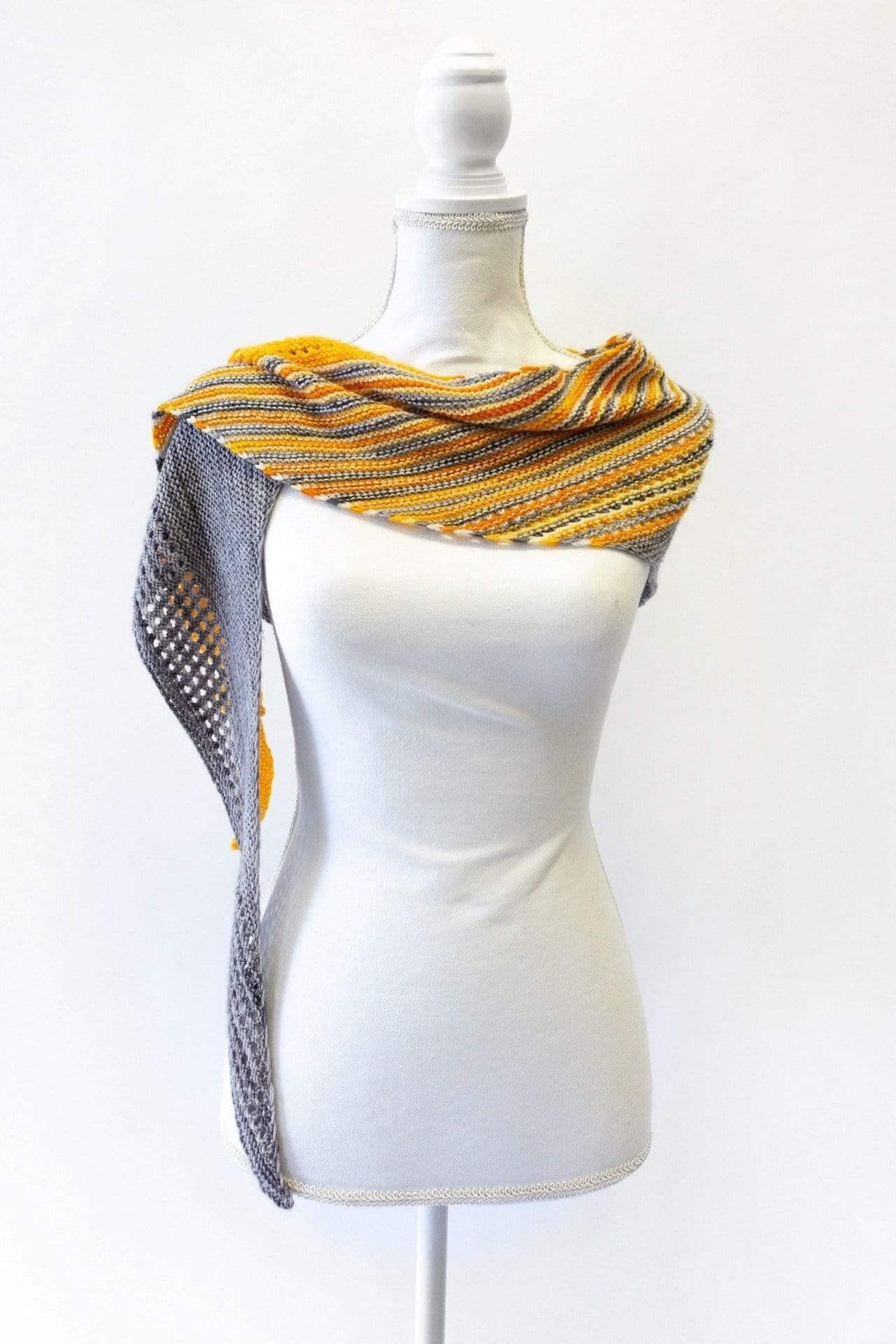 MAGIC SPRING SHAWL knitting kit by Katerina Bobkova - Image 4