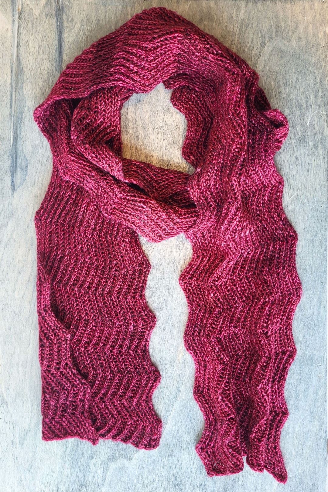 Knitspirit Scarf - Knitting pattern and Optional kit - Image 4