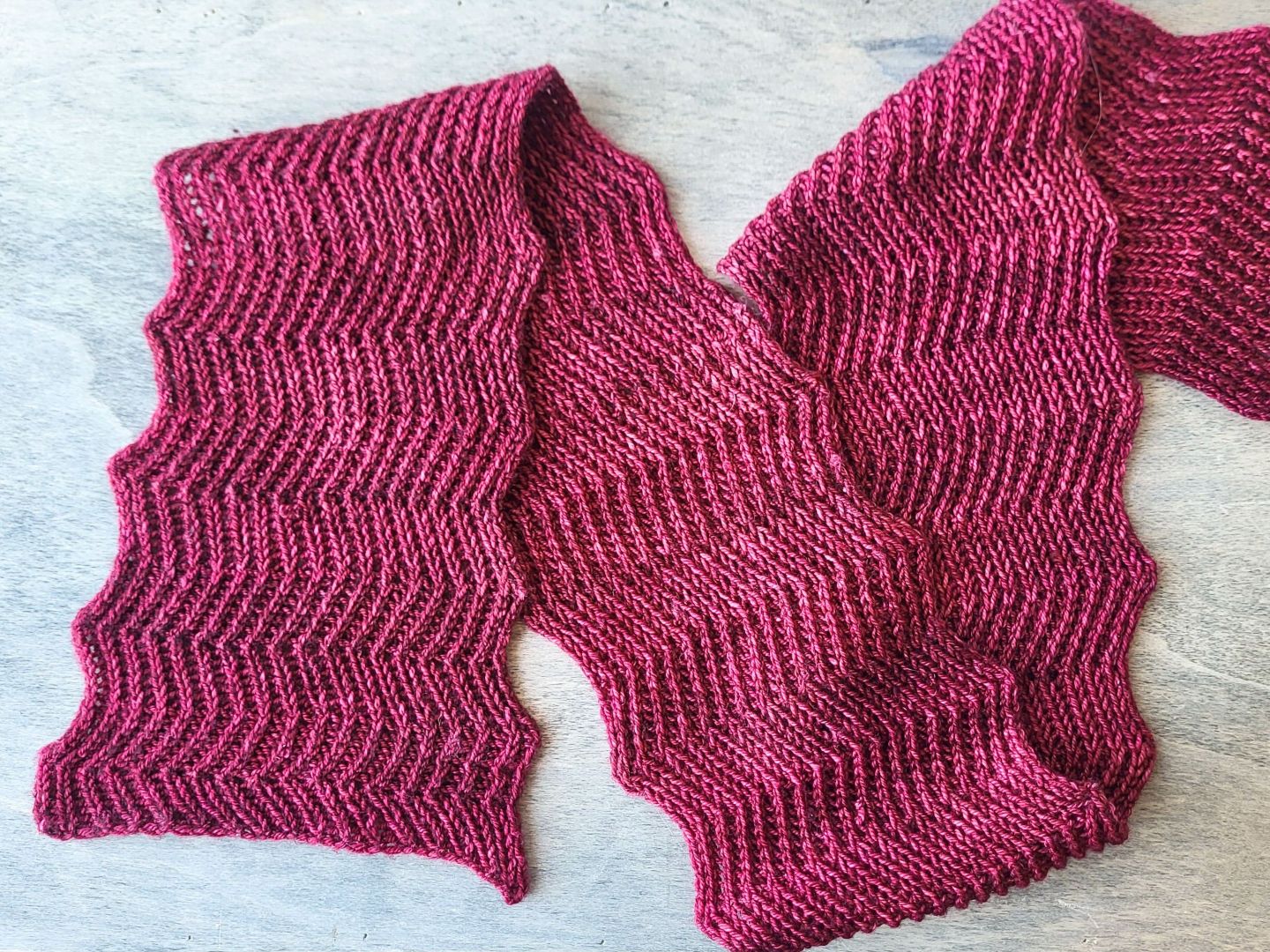 Knitspirit Scarf - Knitting pattern and Optional kit - Image 5