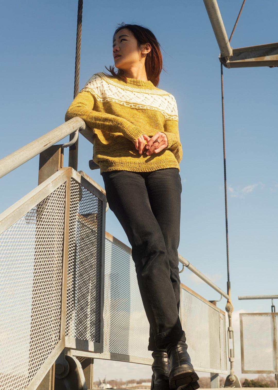 Alice Pullover | Knitting kit - Image 4