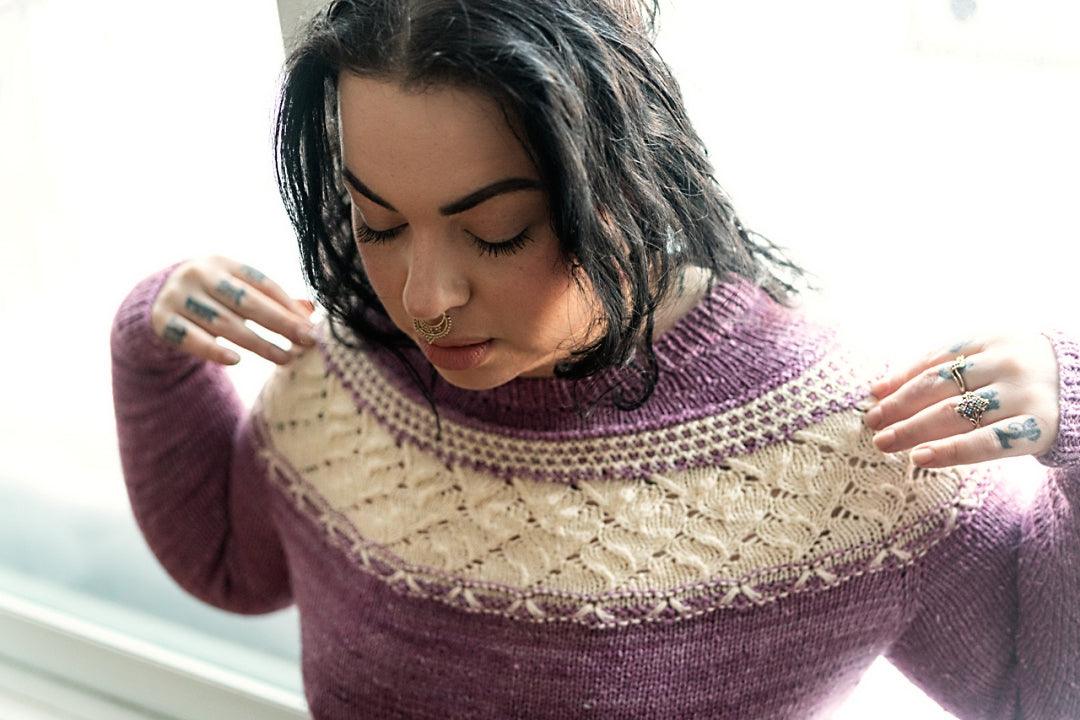 Alice Pullover | Knitting kit - Image 5