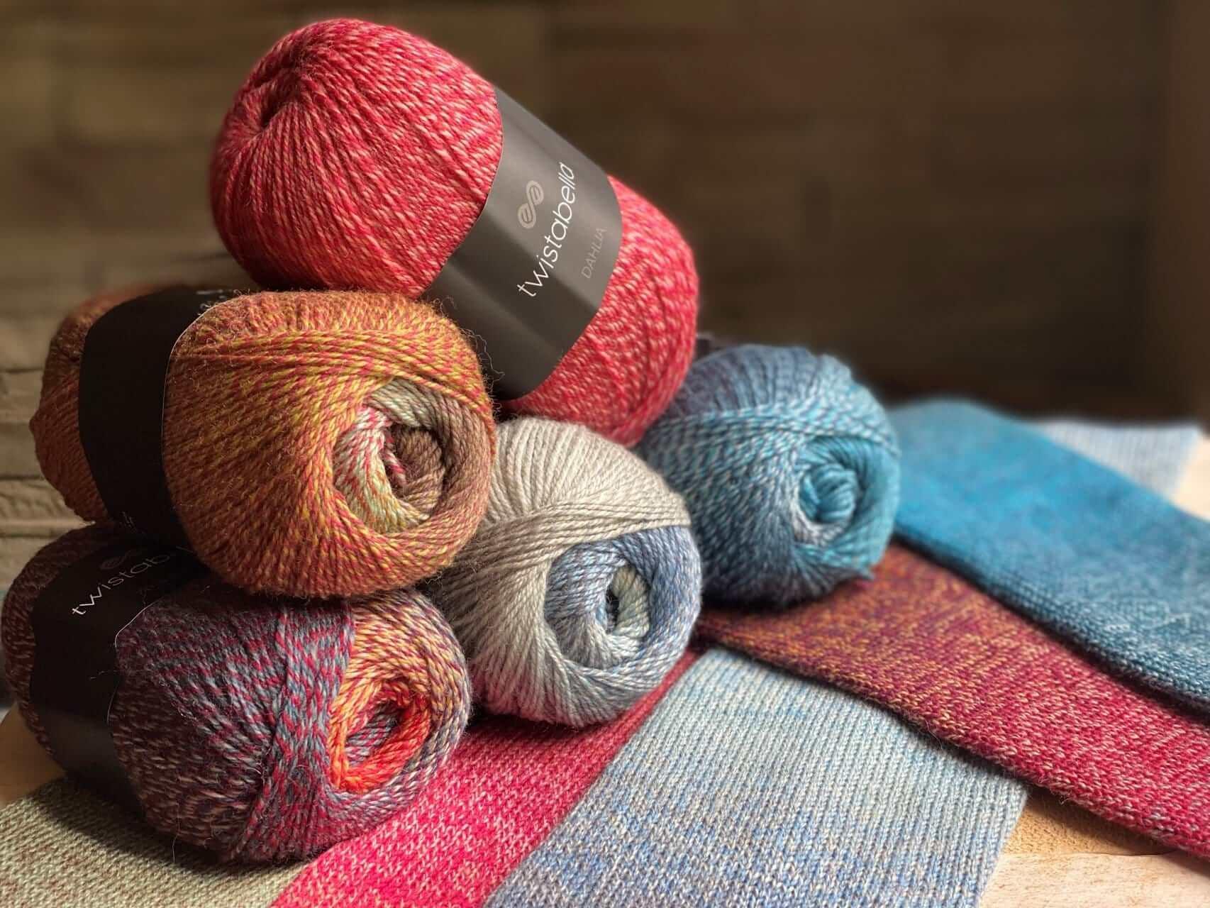 Gradient yarn Twistabella - Ombre colored stripes - Image 7