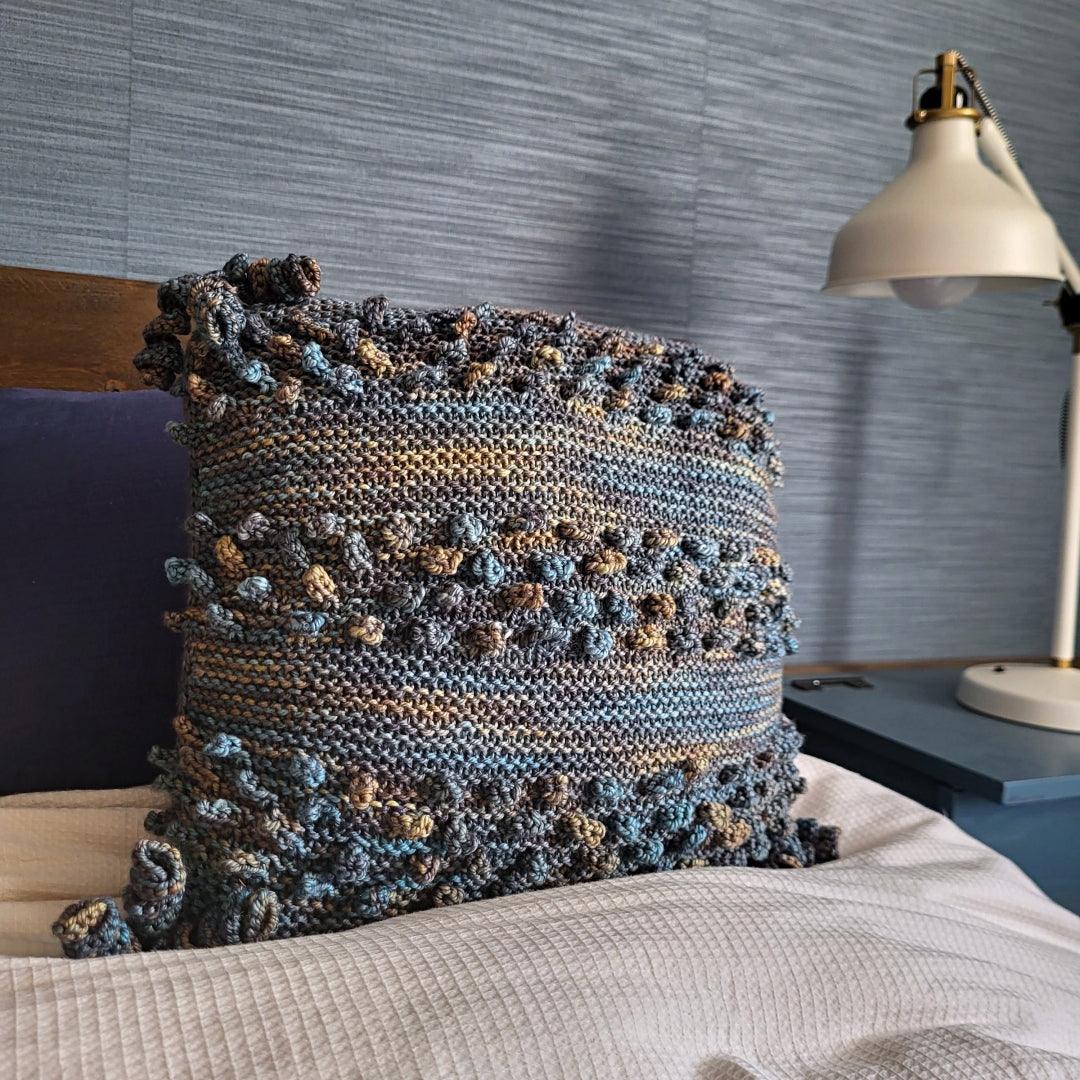 Lamb Tail Pillow - KNITTING PATTERN