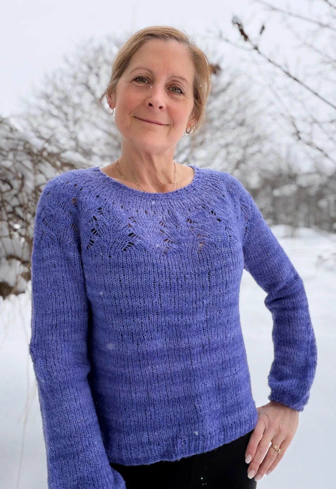 Laura Pullover - Knitting Kits - Image 3