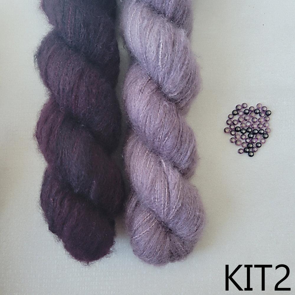 Lavande Shawl - KNITTING KIT - Image 6