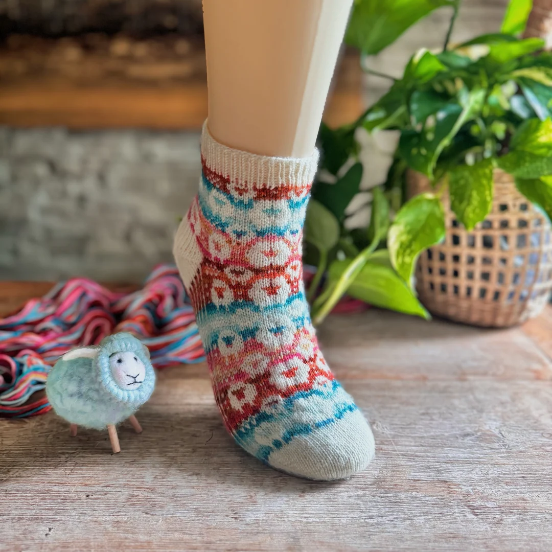 Les Moutons de Biscotte Socks | Knitting Pattern and Optional Kits - Image 6