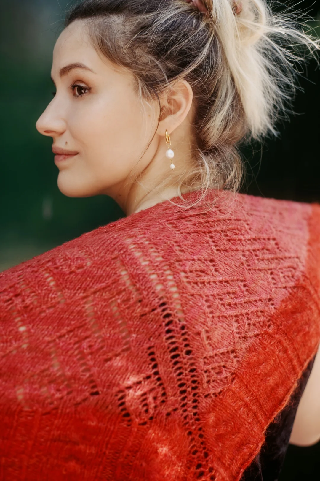 Luxury Cashmere Shawl | Knitting pattern and Optional kits - Image 8