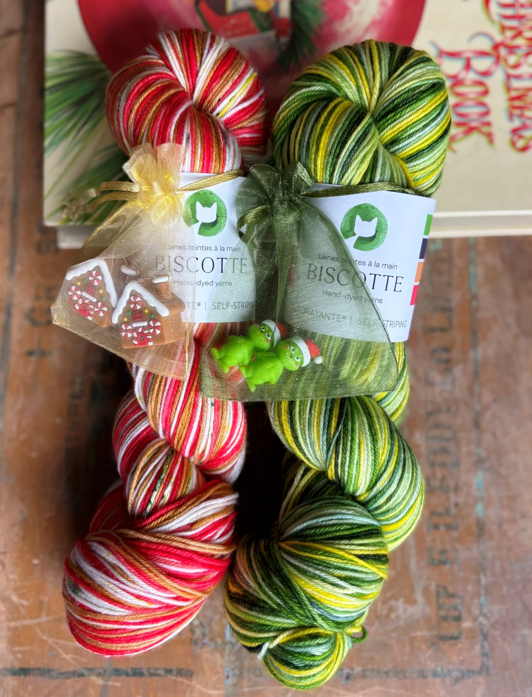 Mini Kits Yarn and Needle Stoppers | Christmas 2025 Limited Edition