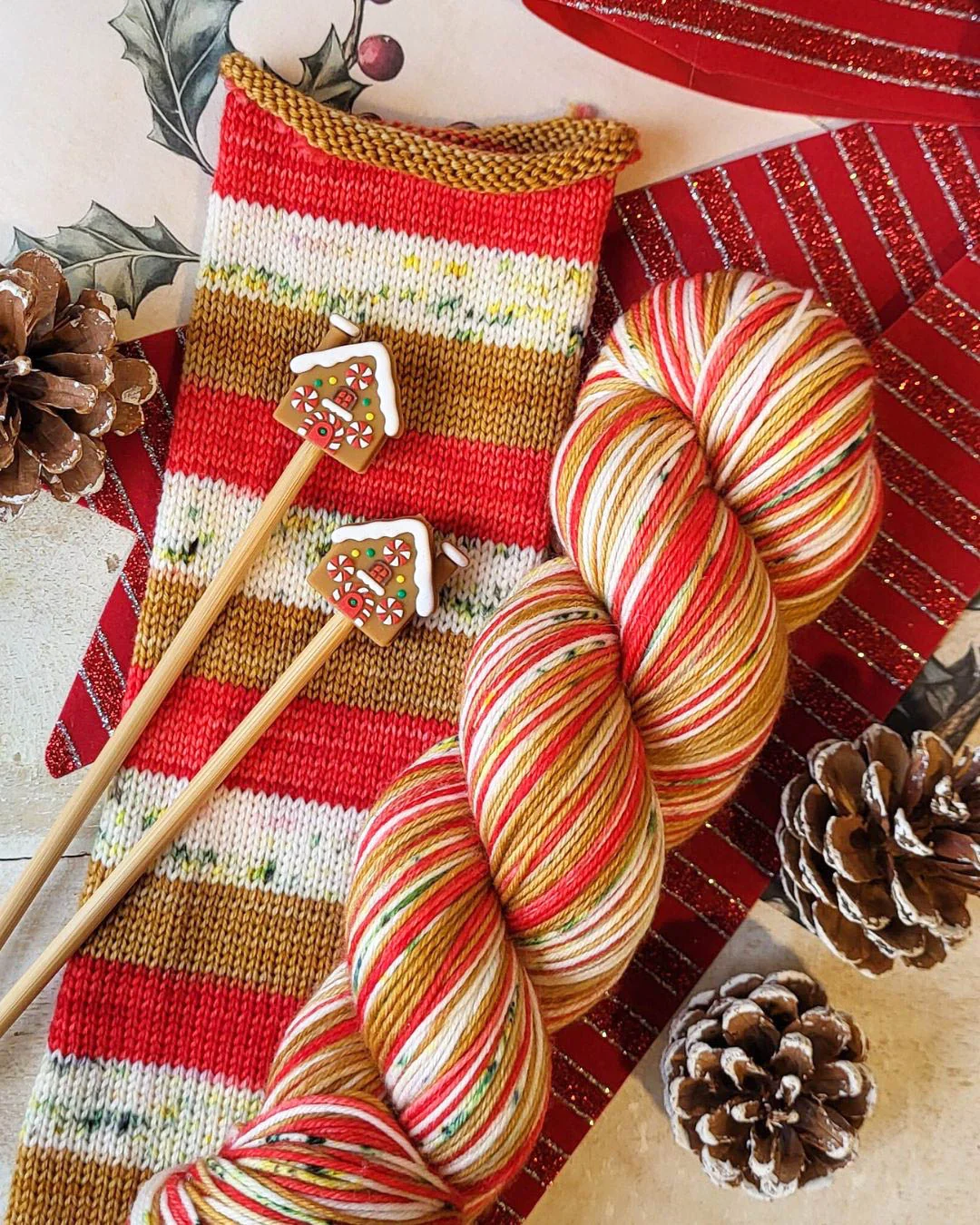 Mini Kits Yarn and Needle Stoppers | Christmas 2025 Limited Edition - Image 2
