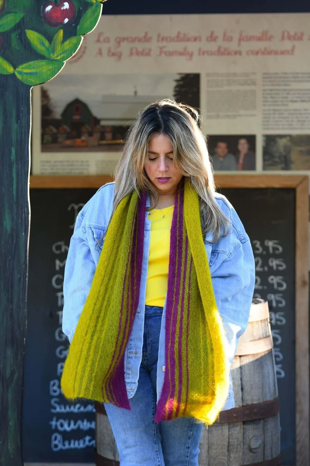 Miroir Miroir Scarf | Knitting Pattern and Optional Kits - Image 5