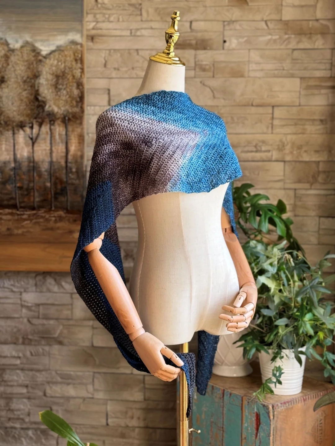 Montmorency Shawl | Crochet Yarn Kit - Image 6