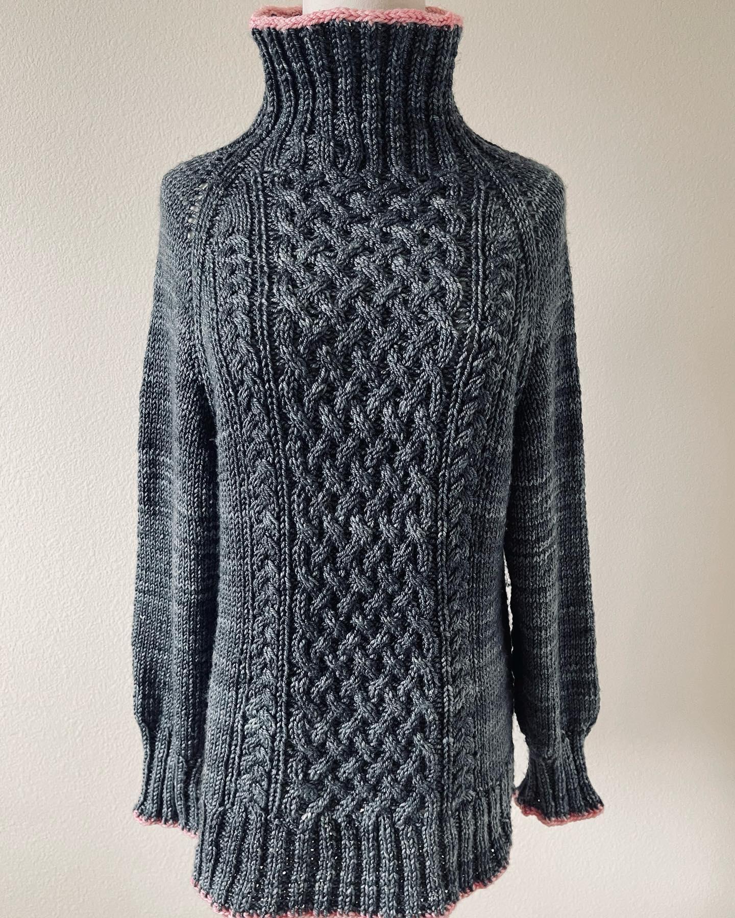Moonlight Sweater - KNITTING KIT - Image 5